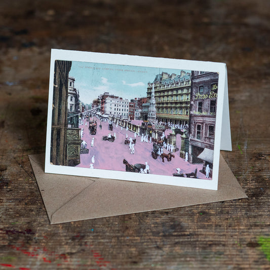 Ghostcards, original vintage postcard