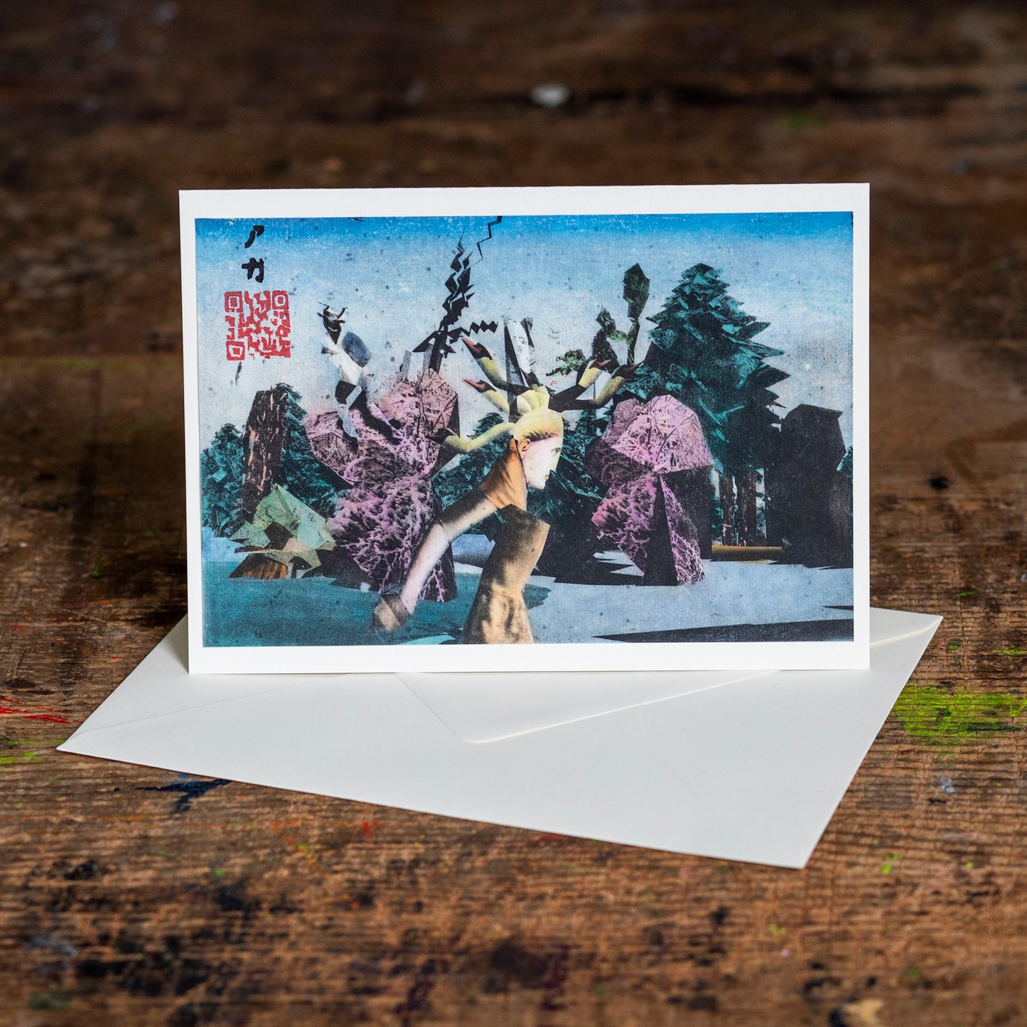 The Forest of Query, original Photopolymer Etching