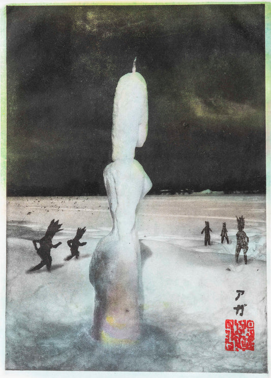 Snow Queen, Original Photopolymer Etching