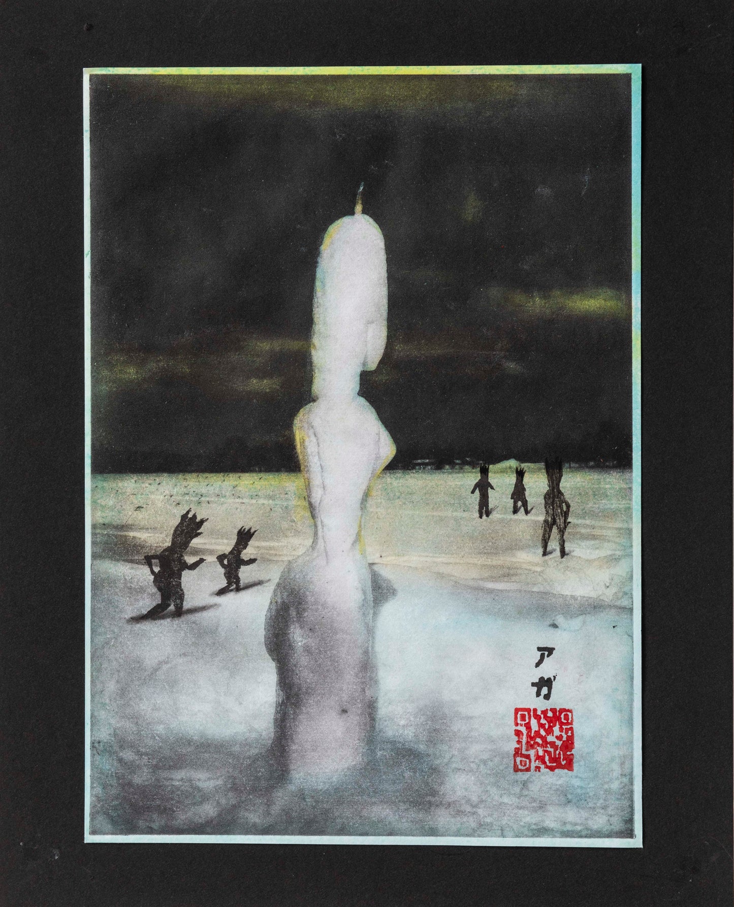 Snow Queen, Original Photopolymer Etching