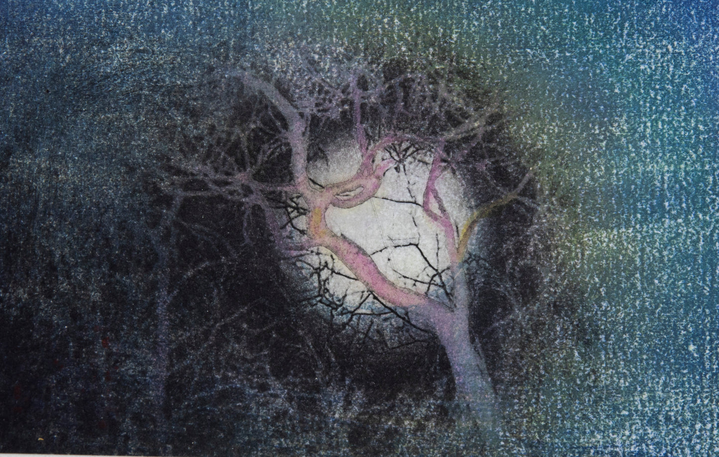 Full Moon Nights, original Etching