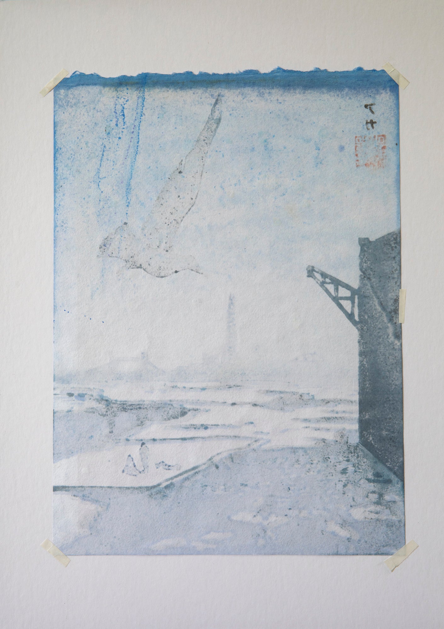 Nocturnes After Whistler, Original Japanese Woodcut